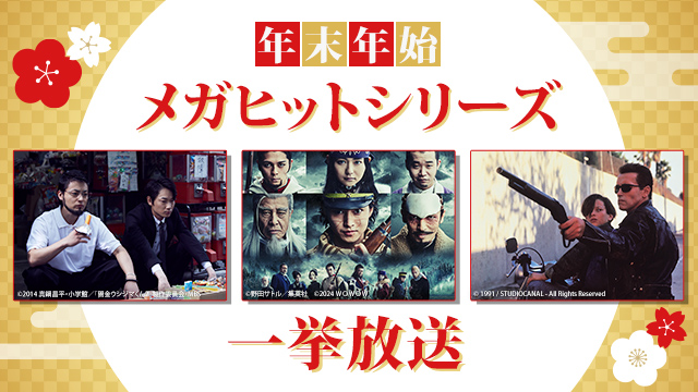年末年始メガヒットシリーズ一挙放送
