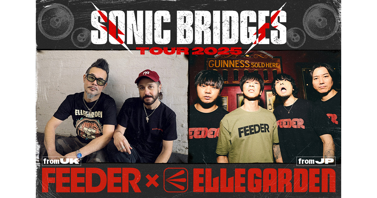 FEEDER x ELLEGARDEN Sonic Bridges Tour 2025 at TOKYO GARDEN